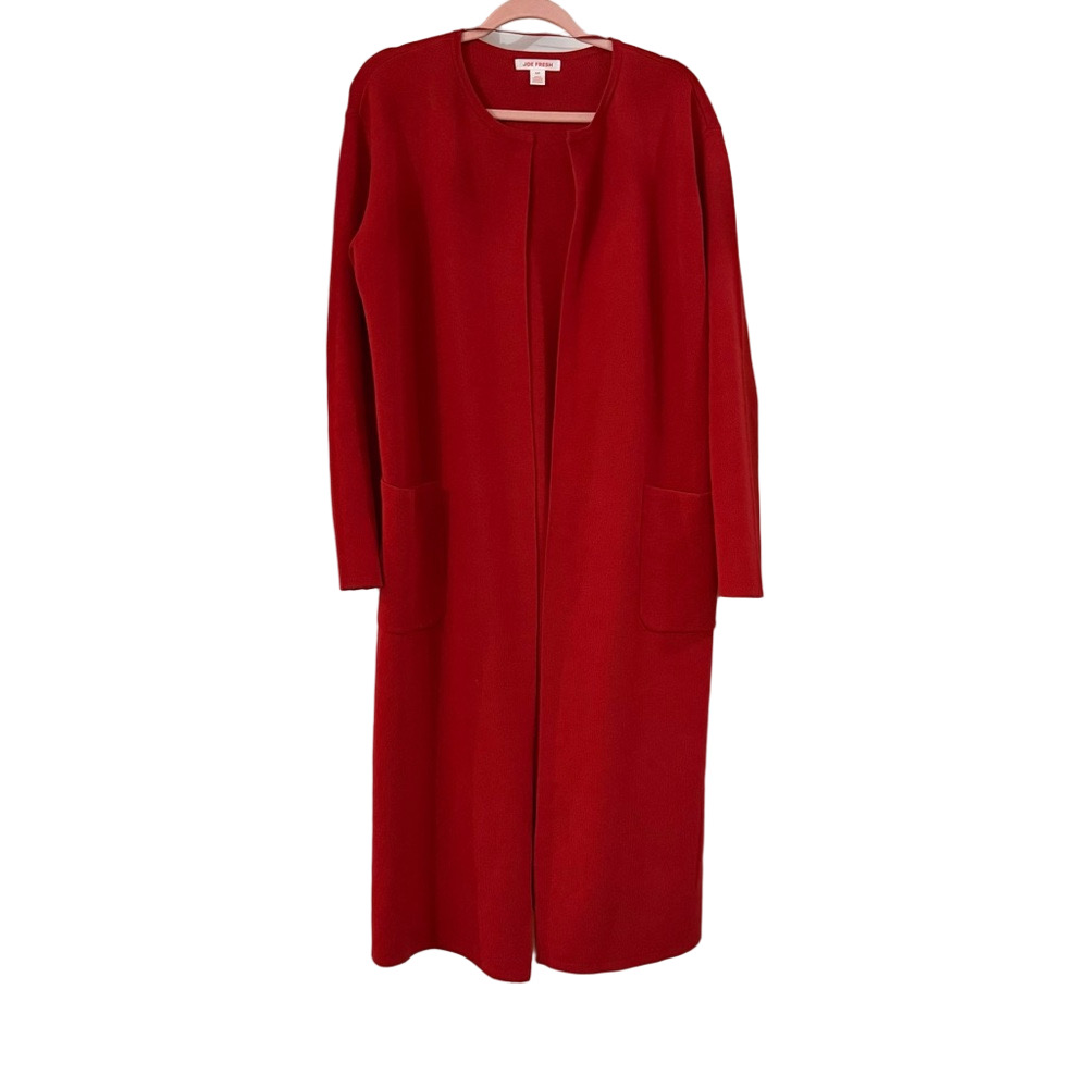 Joe Fresh Vibrant Red Knit Top